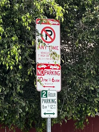 Parking Sign 3
