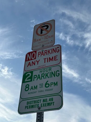Parking Sign 4