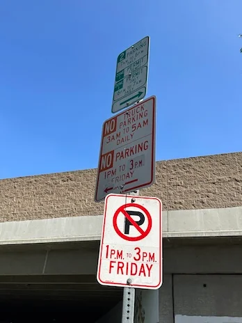 Parking Sign 5