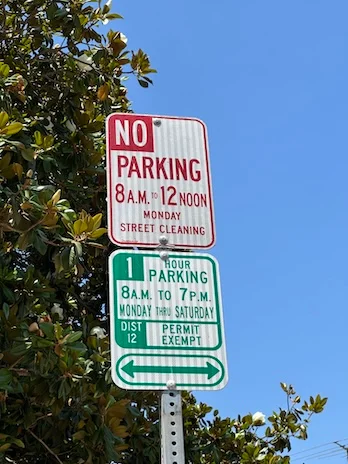 Parking Sign 6